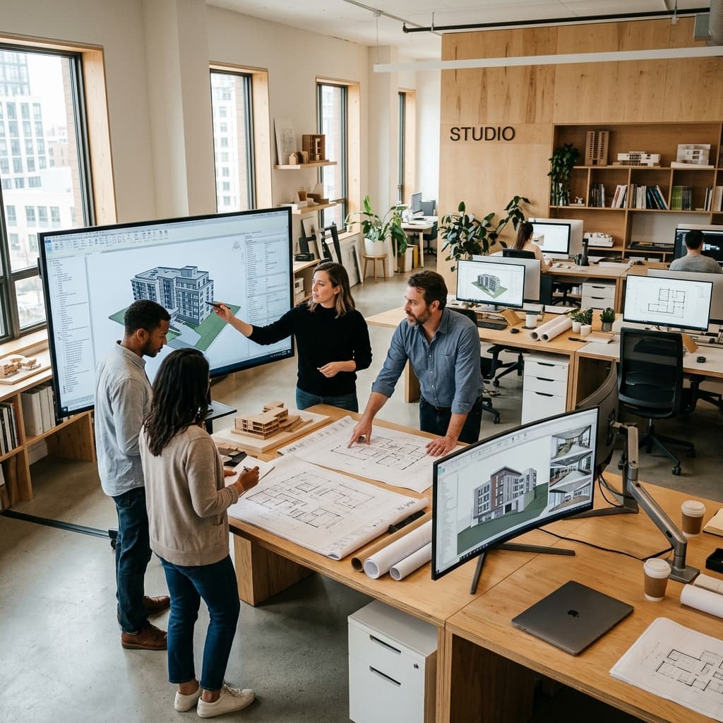 Dream Touch Design Studio workspace